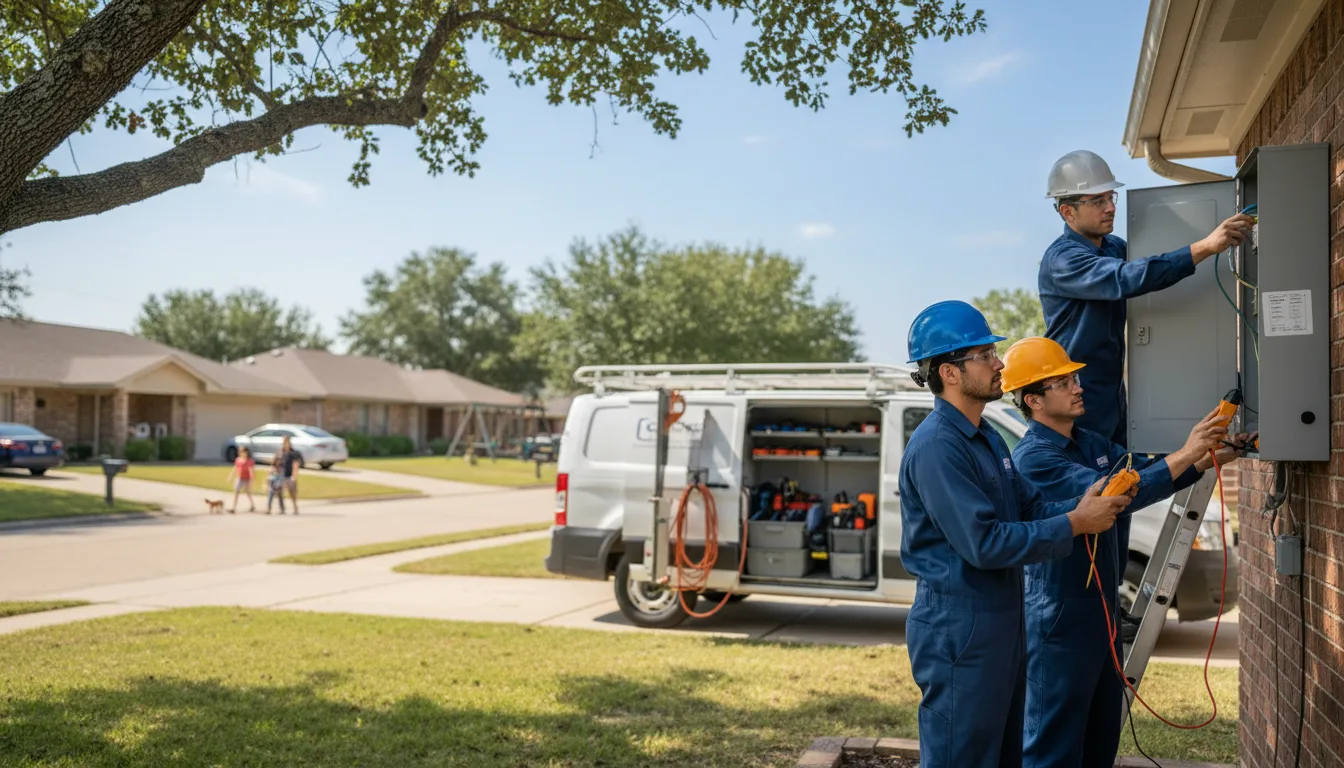 Certified electrician providing emergency electrical services in Maroa, IL